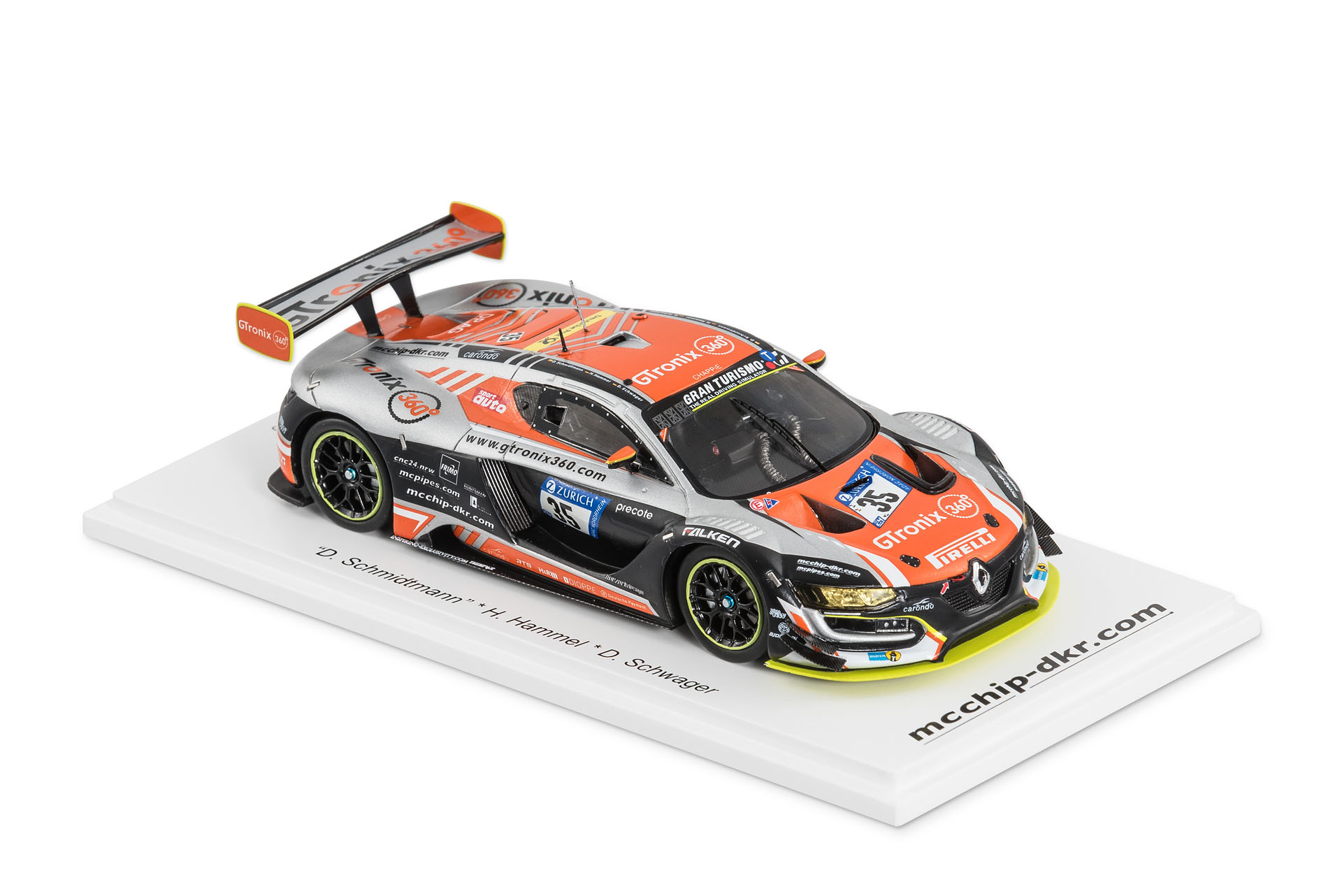 Spark MINI Renault R.S. 01 - GTronix 360° Team mcchip-dkr 2017